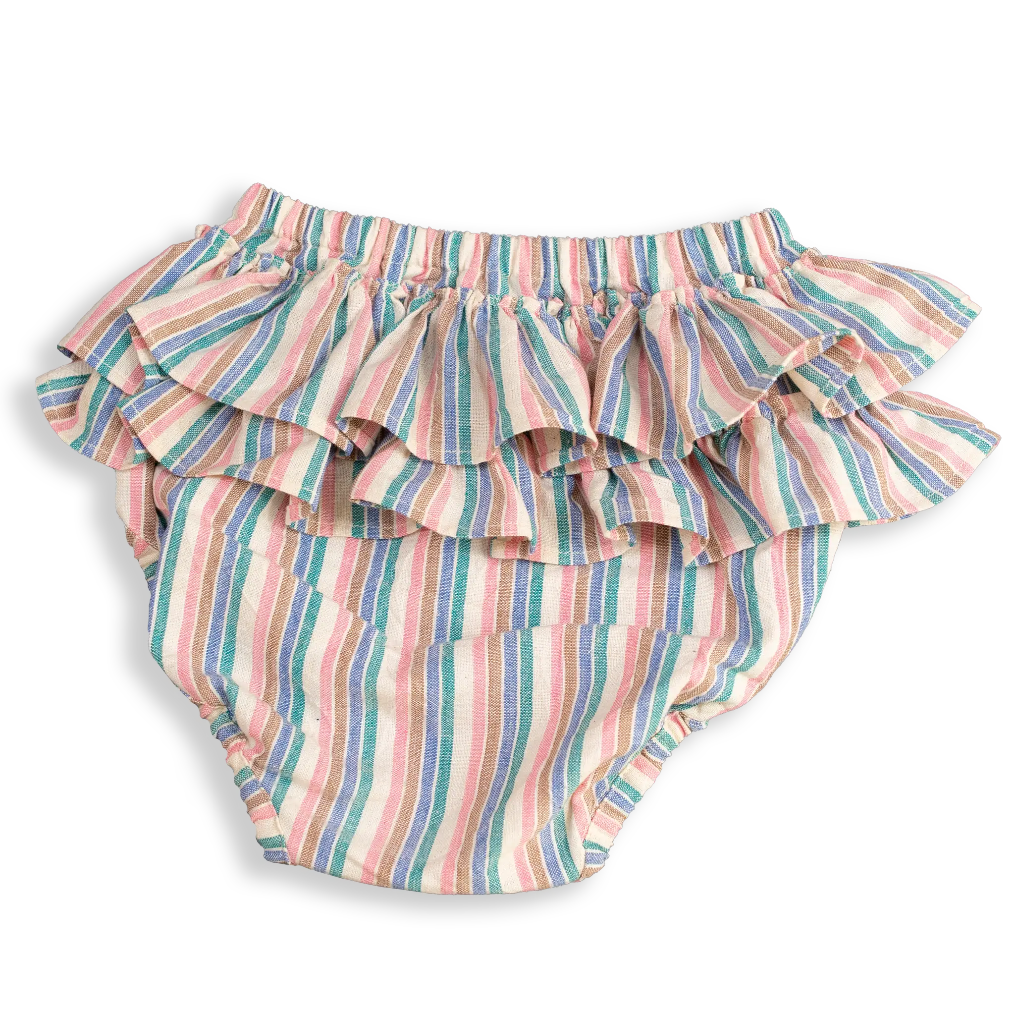 This Bloomer for baby girl is sure to give your sweetheart a frilly good time! Crafted from 100% comfy cotton and lined with mulmul, these stylish bloomers will have her looking cute as a button. 