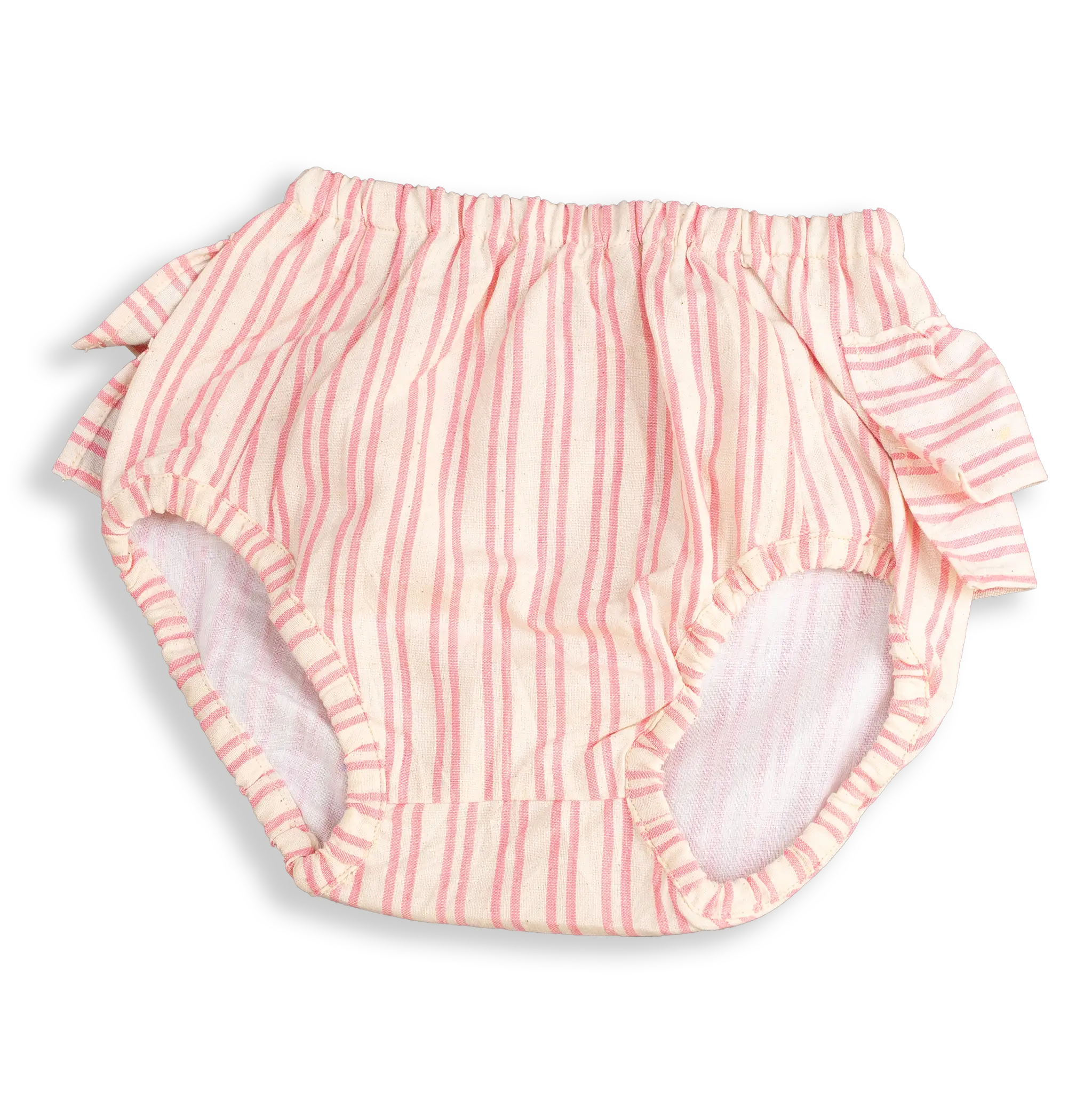This Bloomer for baby girl is sure to give your sweetheart a frilly good time! Crafted from 100% comfy cotton and lined with mulmul, these stylish bloomers will have her looking cute as a button. 