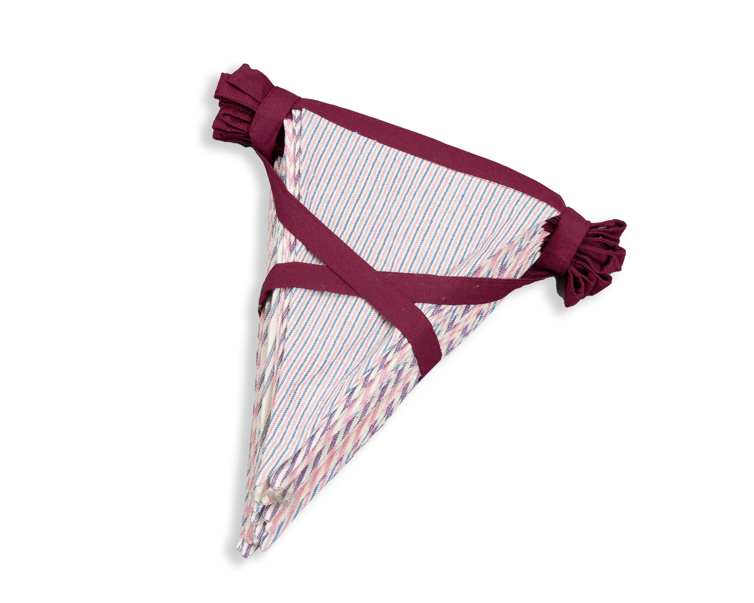 Kokroma Bunting is a sustainable way to decorate your Kid's room made with a 100% handmade Cotton Stripe design. 