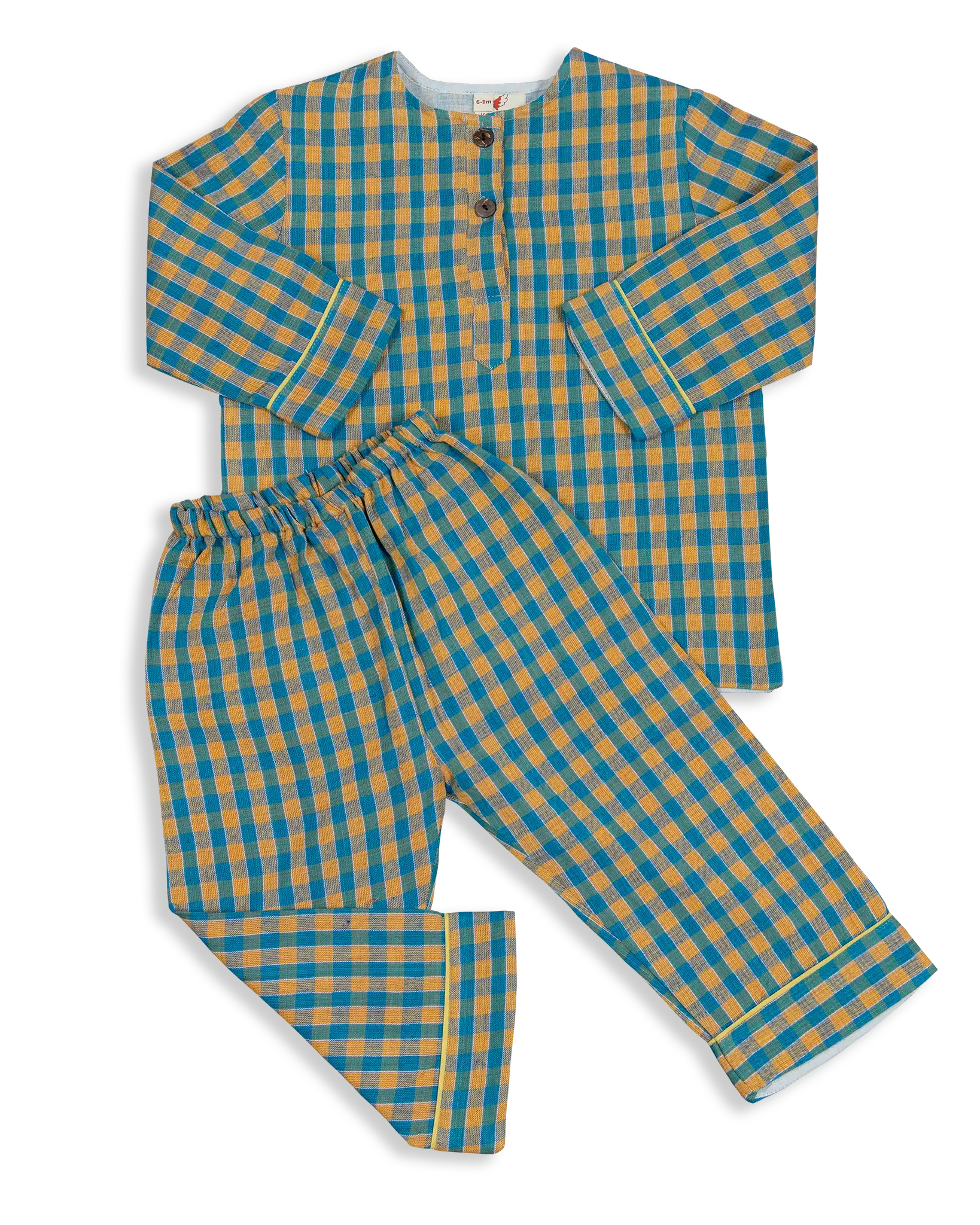 These classic cotton checkered Pyjamas are some of our best selling products. Designed and woven here in Nepal they are made with the finest voile lining. It is also known as cotton cashmere, well known and used for kids wear due to the softness and its breathable nature.