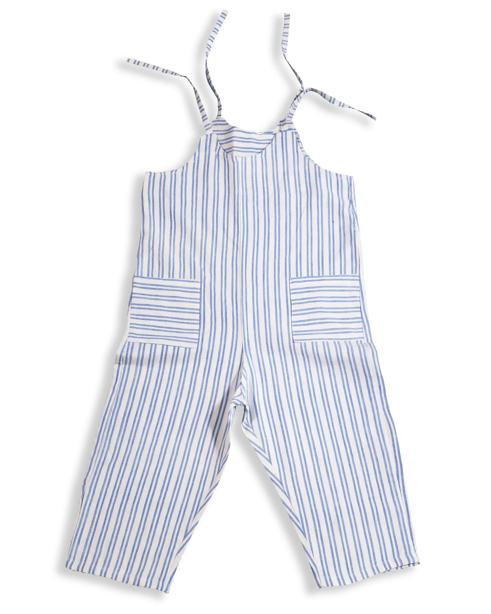 Children love soft, breathable cotton clothes! These Dungarees are made from woven fabrics which are unisex, simple yet cool to wear this summer.