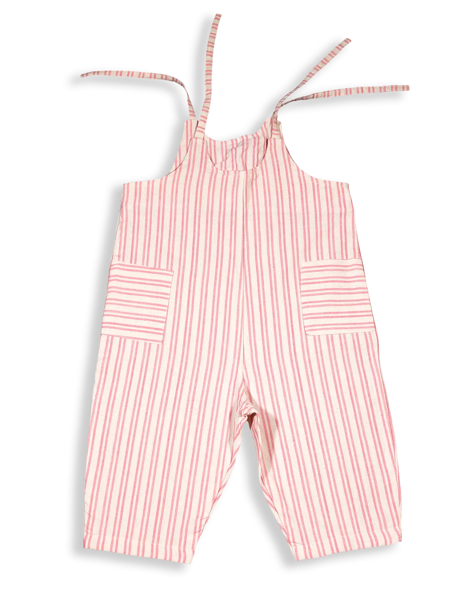 Children love soft, breathable cotton clothes! These Dungarees are made from woven fabrics which are unisex, simple yet cool to wear this summer.