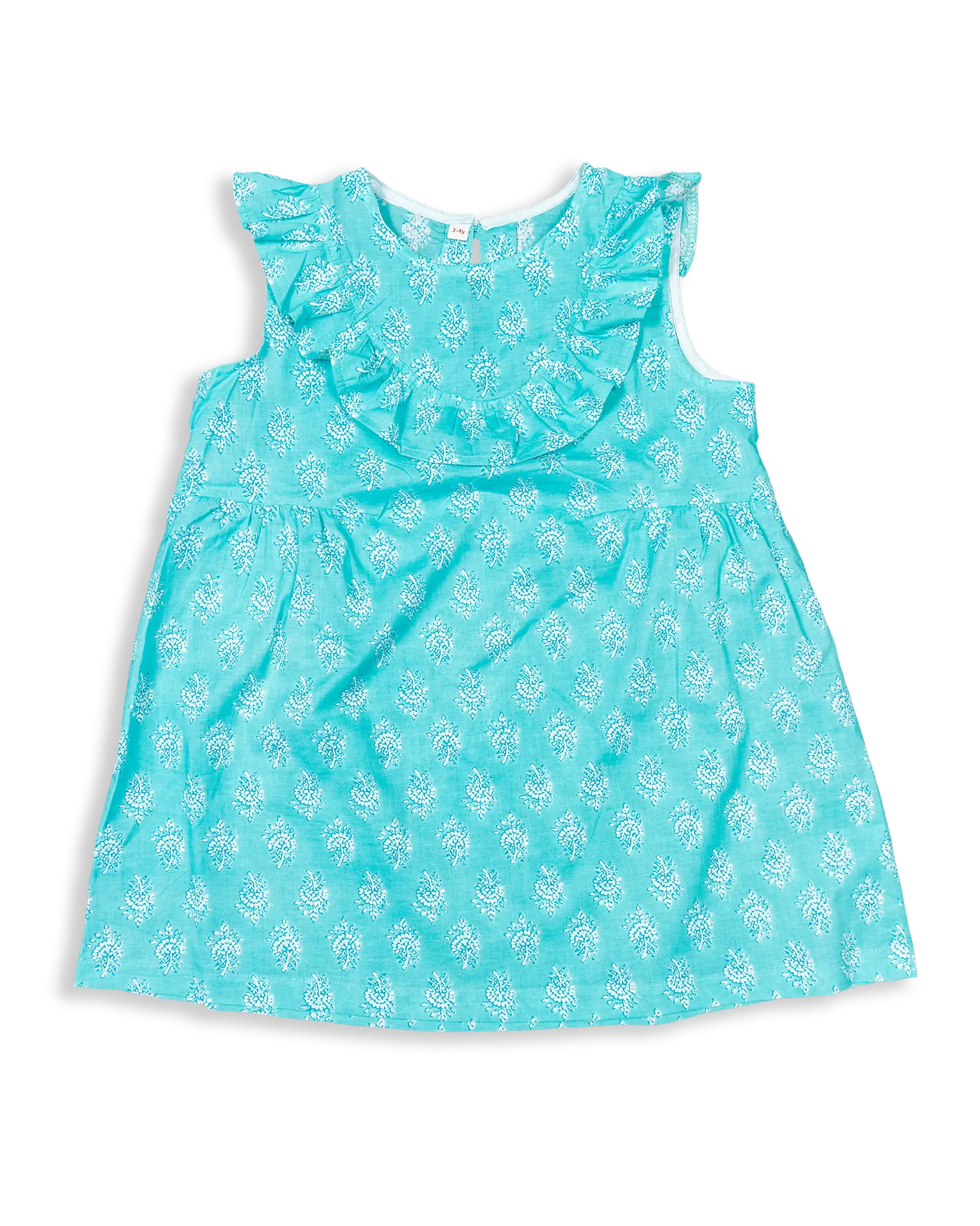 Stay cool and comfortable this summer in the Pretty Priya dress. Made from 100% cotton and handmade in Nepal, this lightweight dress is perfect for hot days and nights. With its beautiful prints and easy fit, your princess will be sure to stay fashionable and stylish all season long.