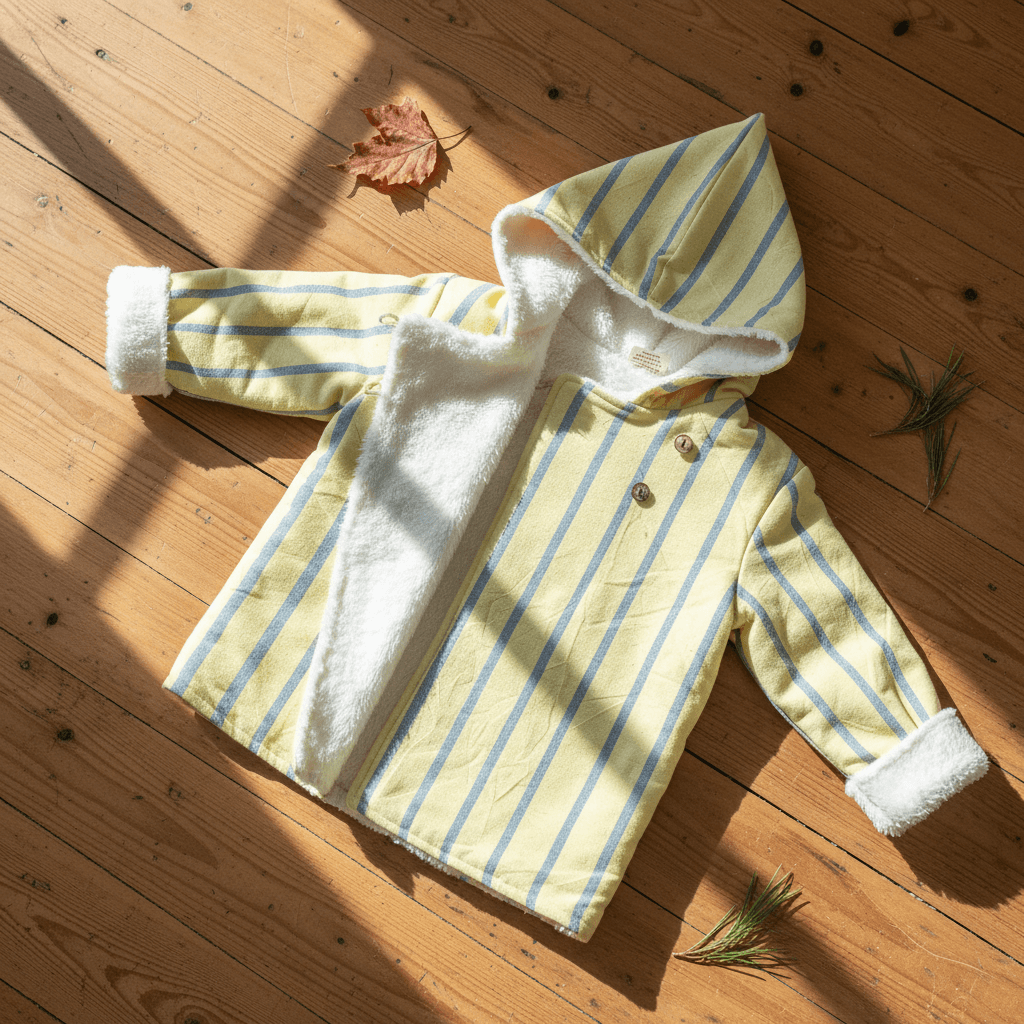#pattern_Sunshine Blue Stripe