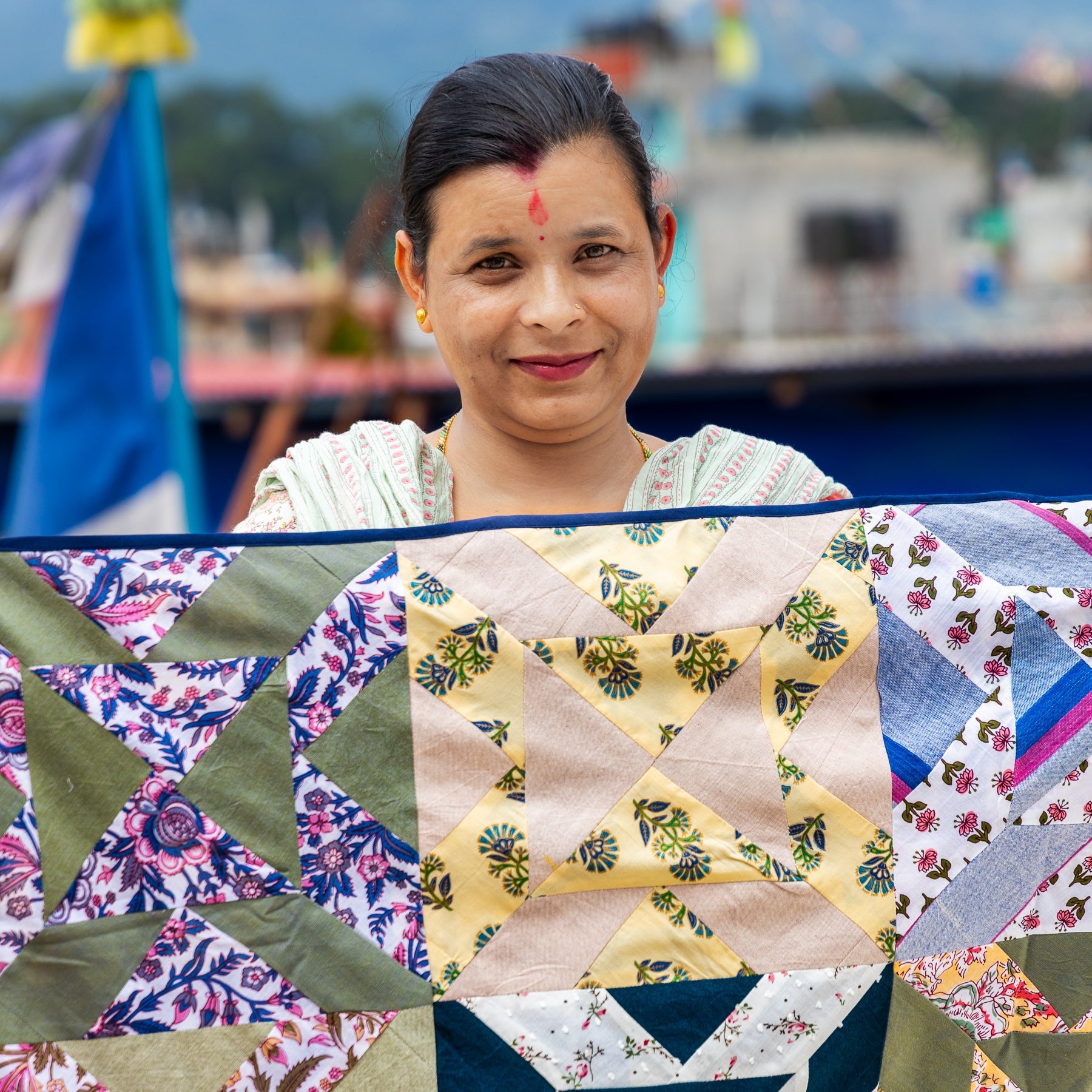 Narbada Timalsina - Kokroma Quilt maker