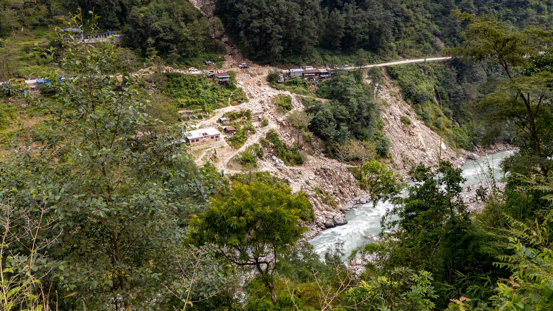 Landslide Relief for Babies in Nagpuje