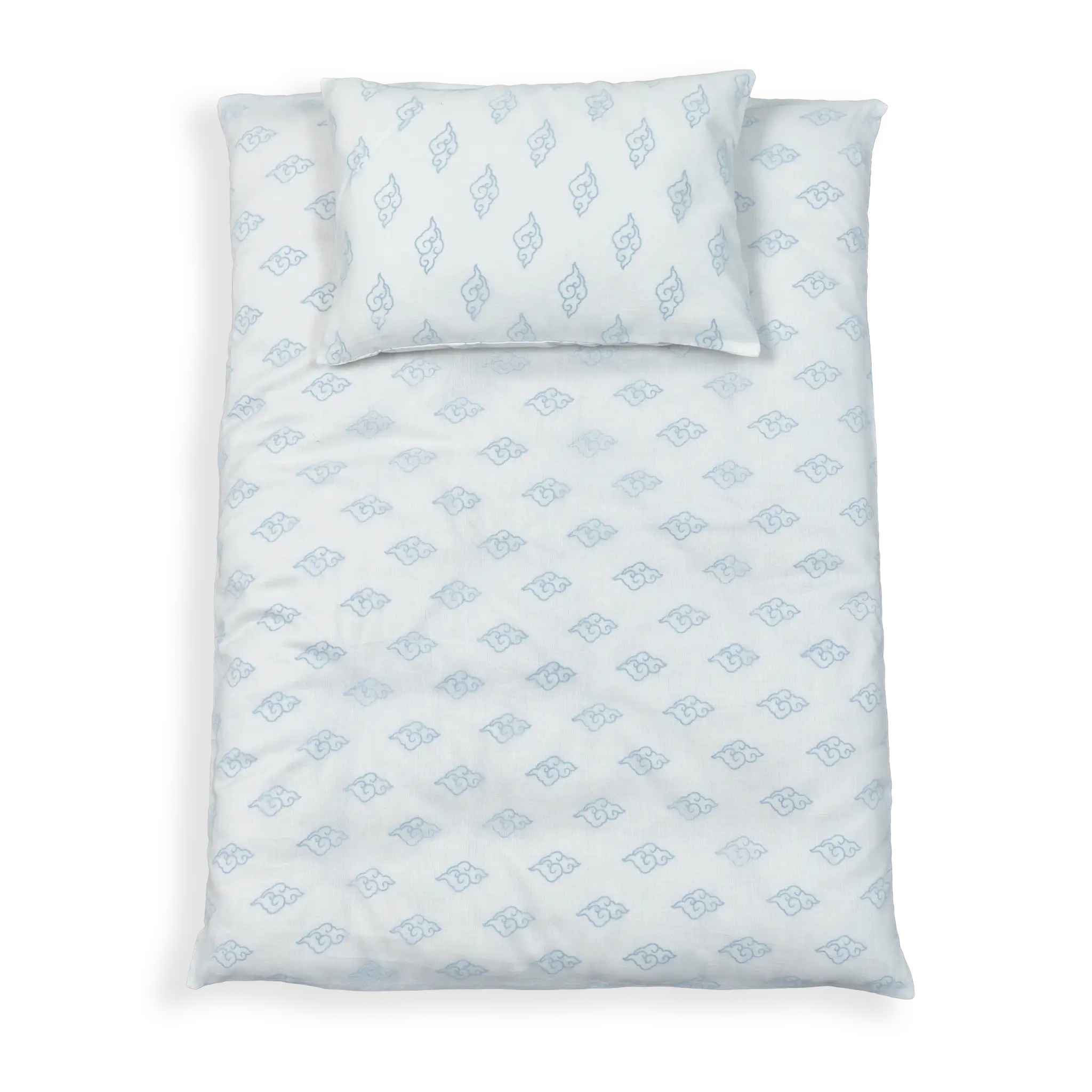 Malmal 100% Cotton 2pc Cotton Baby Bedding Set For (0-2y)