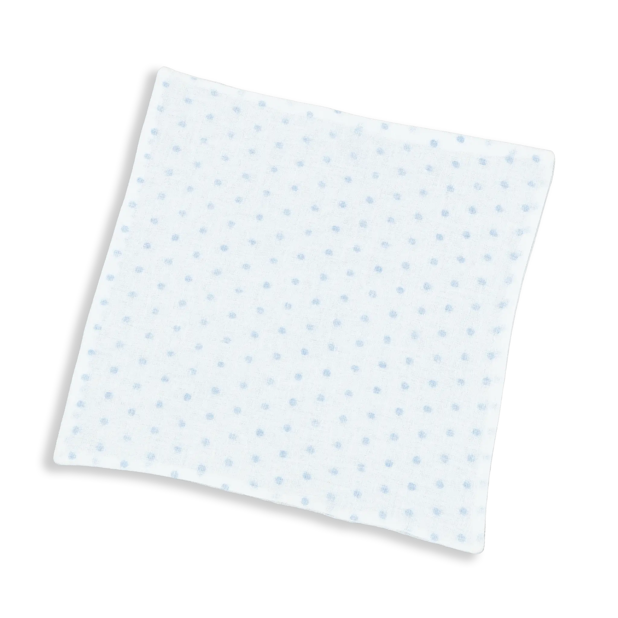 A Handkerchief is essential for newborns to keep tidy. This super-soft handkerchief is made with 3 layers of the finest muslin cotton fabric.