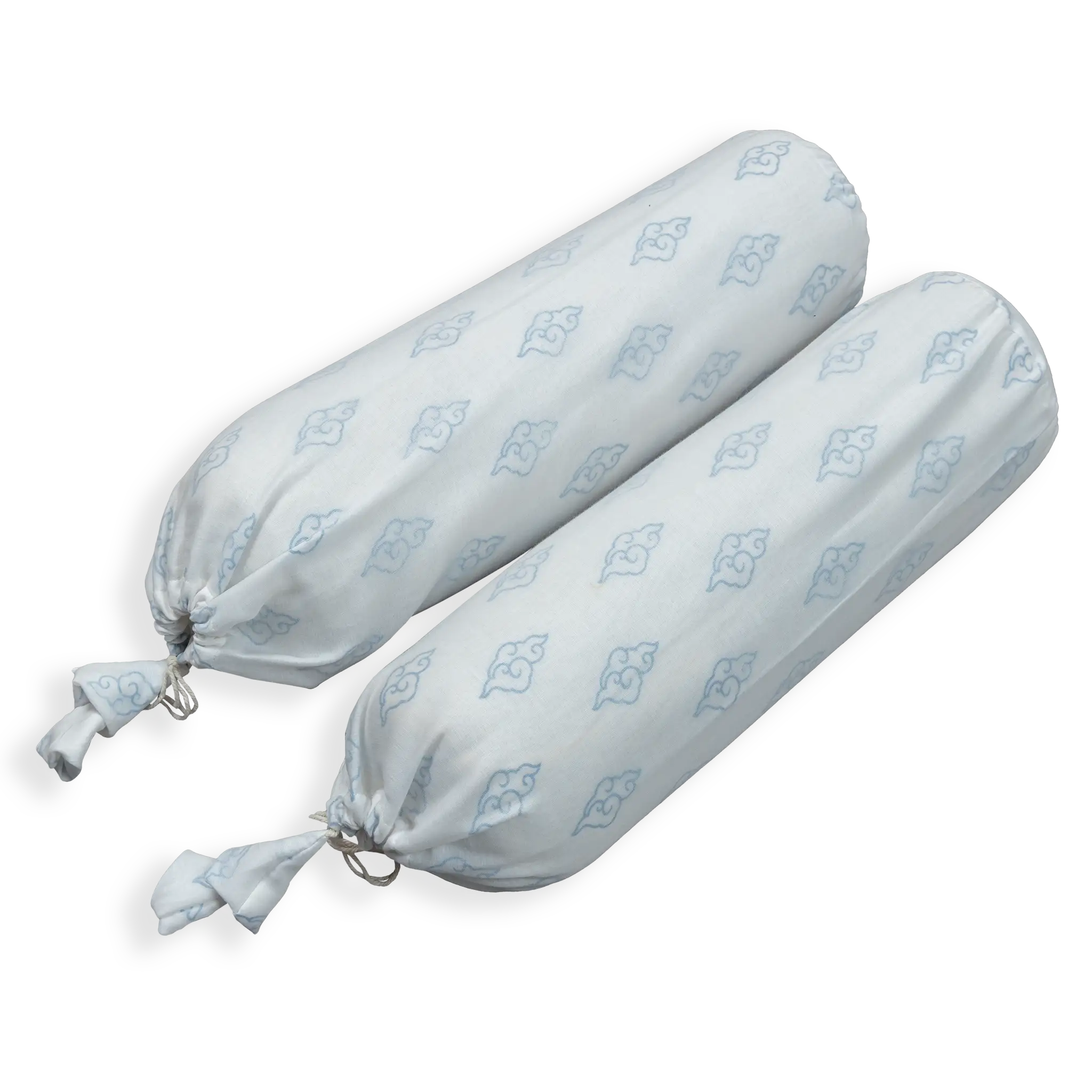 These 2 side pillows are perfect for your newborn to give support in bedding.
