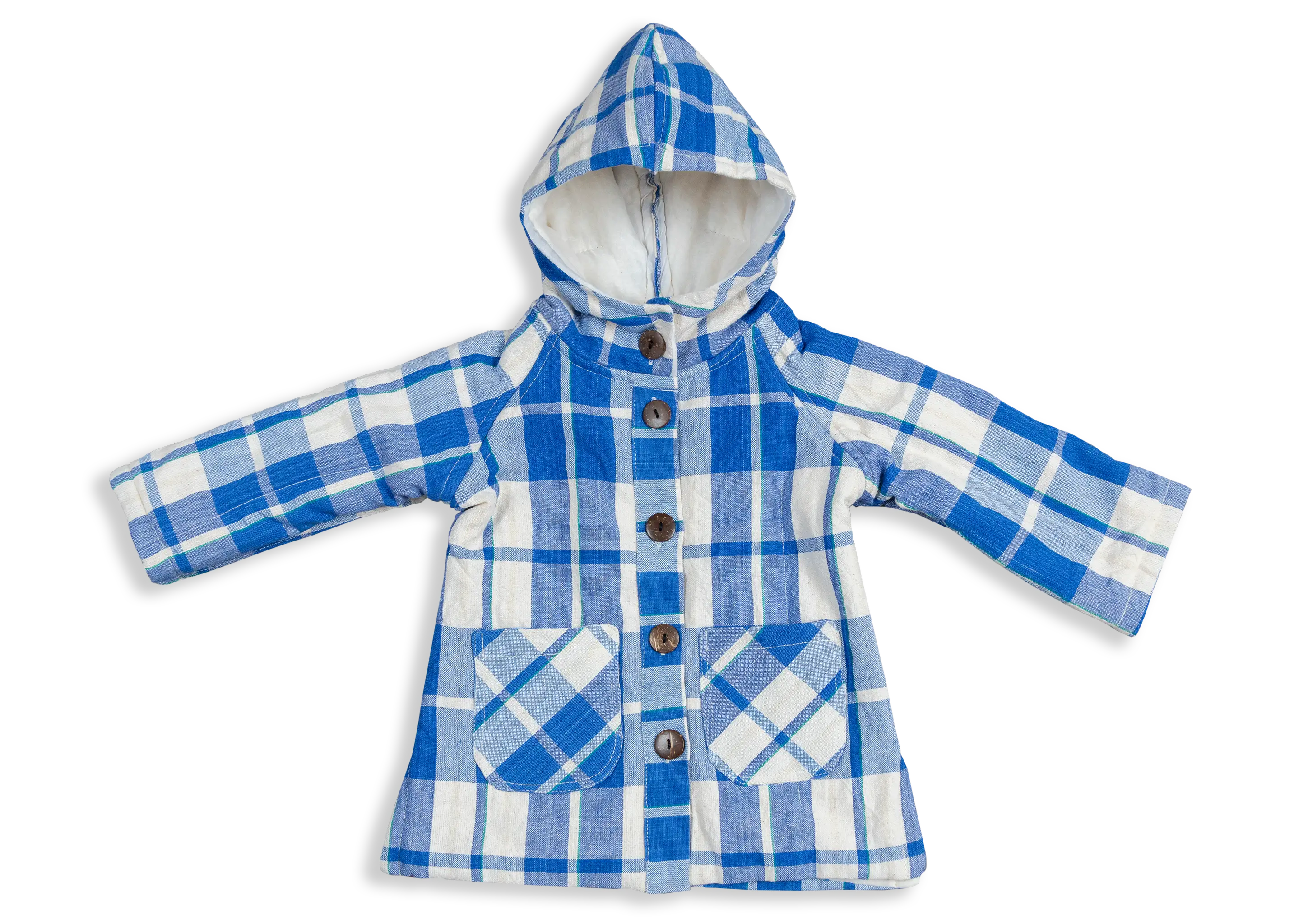 Cozycub Quilt Winter Hoodie Jacket For Babies
