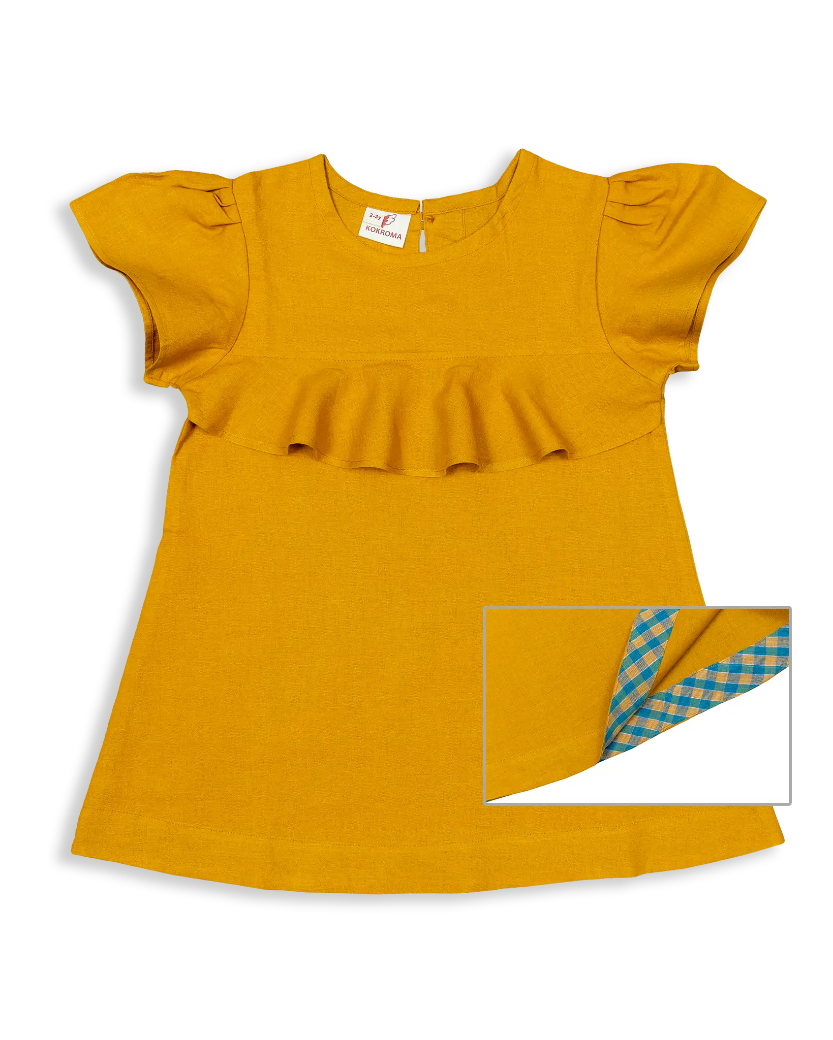 Let your kids look their best this summer with Linen Kids Dress! Made of 100% pure and breathable linen, these light-weight dresses will keep them cool and comfortable while they shine in the sun. Perfect for any occasion, each dress is handmade with love in Nepal.