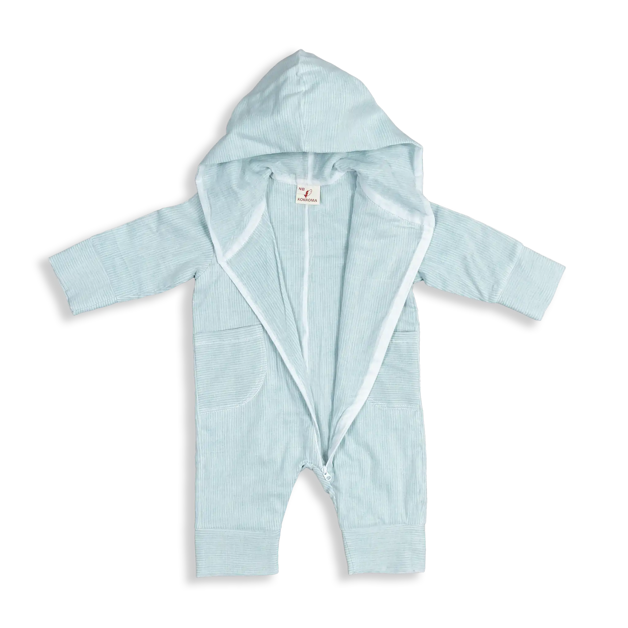 3 Layers Muslin Coverall Jumpsuit For Baby