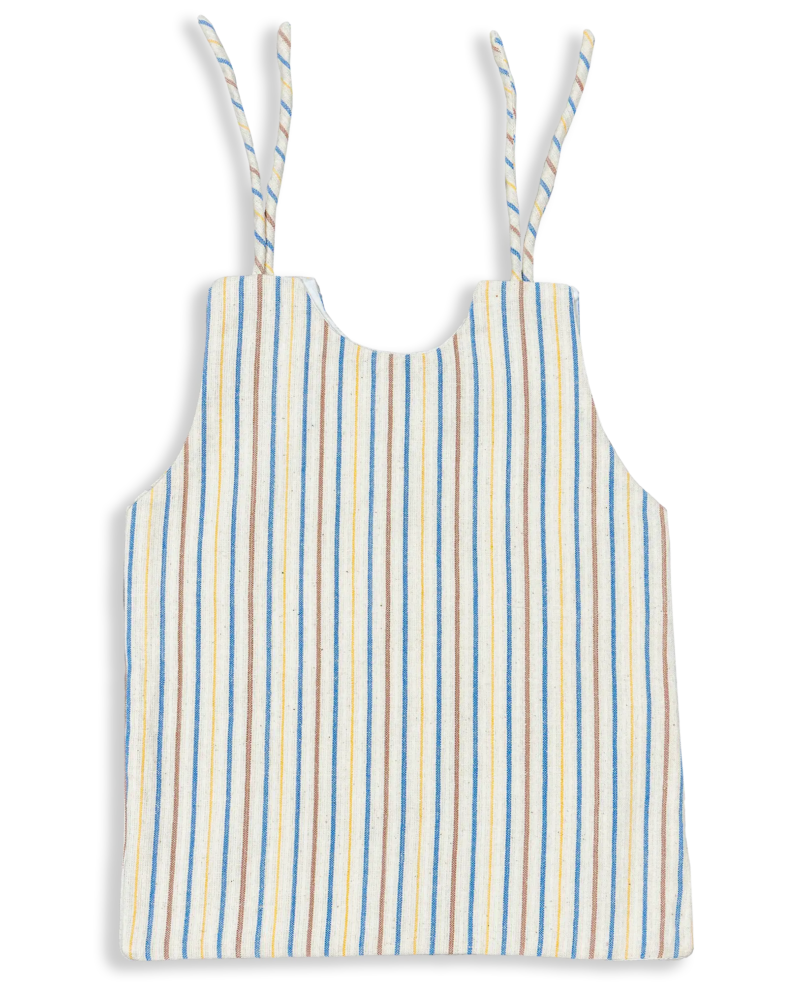 Traditional Nepali Pete Bhoto in a centuries-old design lined with breathable fine muslin to protect the baby from cold or heat.