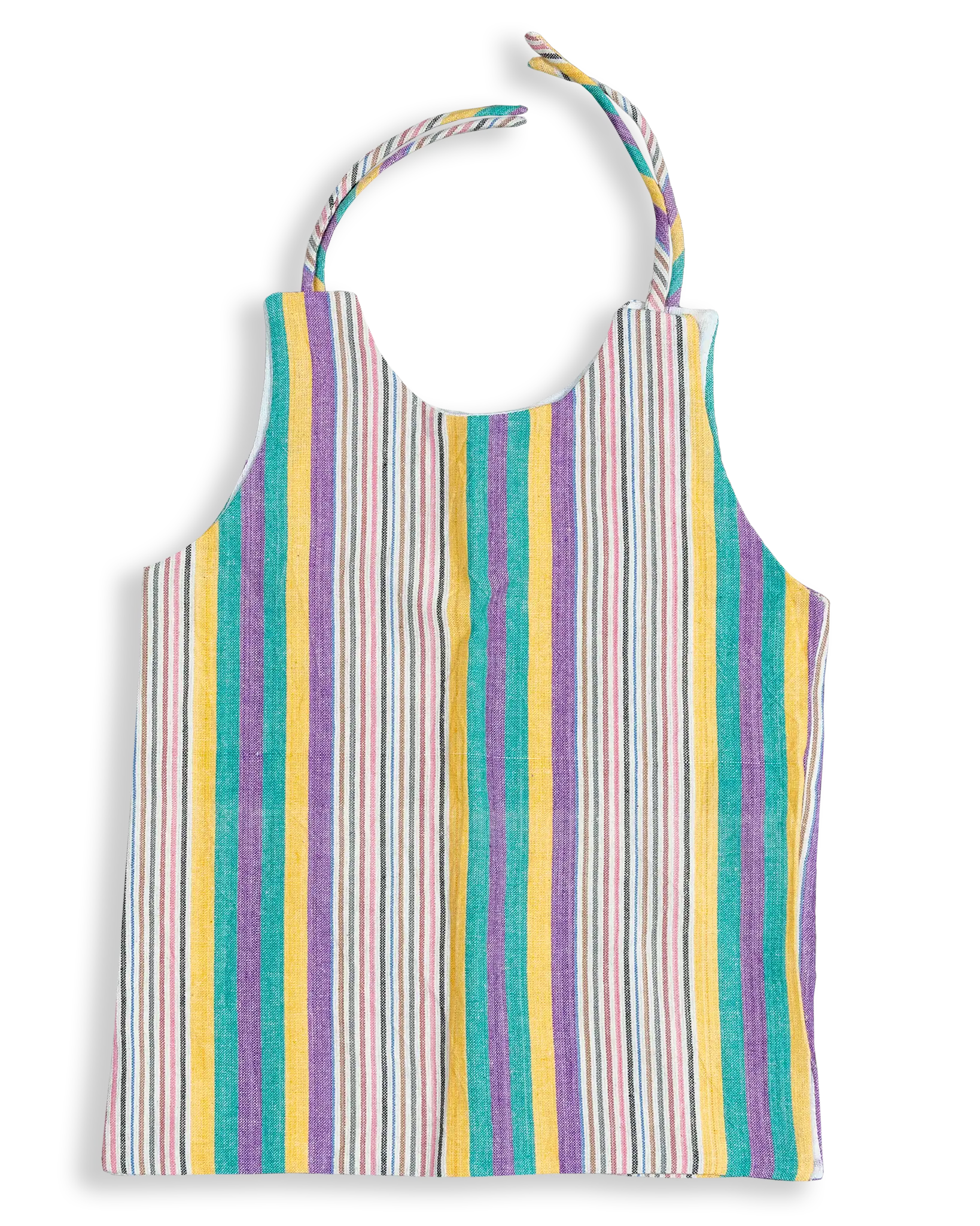 Traditional Nepali Pete Bhoto in a centuries-old design lined with breathable fine muslin to protect the baby from cold or heat.