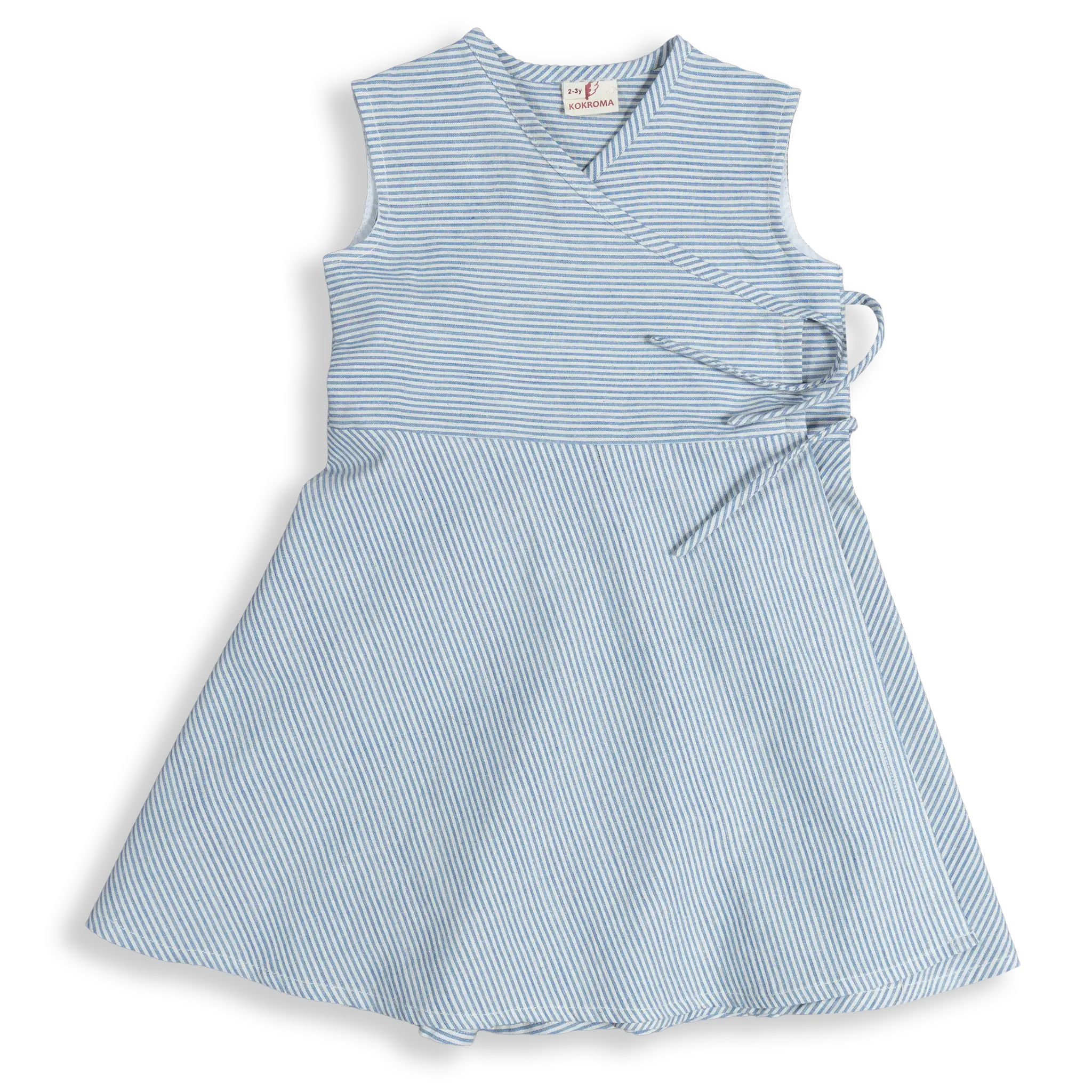 This Wrap Dress is all year round ready! Tastefully wrap up any look with an adjustable fit that'll grow with your child. Perfect for winter, layer it up with a high neck sweater underneath for a super snuggly ensemble. It's quite the wrap star!