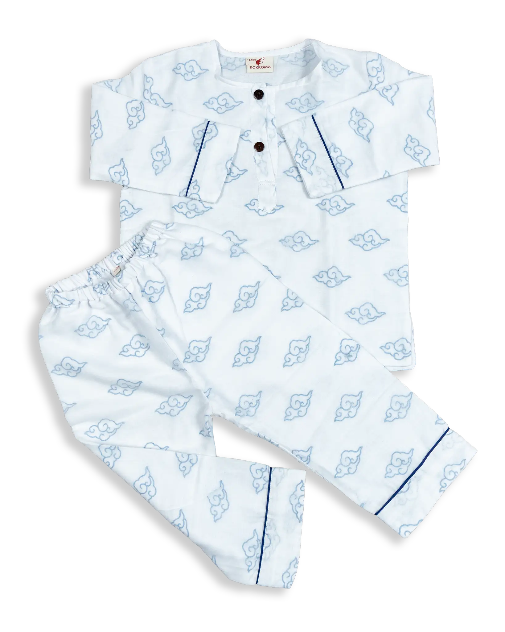 Keep your little ones comfy and cozy, all day long with Muslin Pyjamas for Kids! Our ethically-made pyjamas with three layers of breathable mulmul cotton are perfect for a good night's sleep.