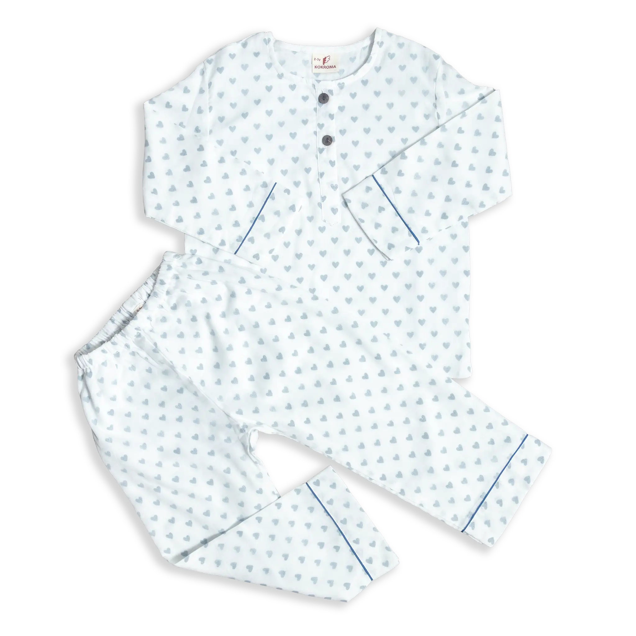 Our Muslin Pyjamas for Babies and Toddlers are designed with comfort in mind, using the finest Muslin cotton and 3 layers of fabric for maximum breathability and warmth. 