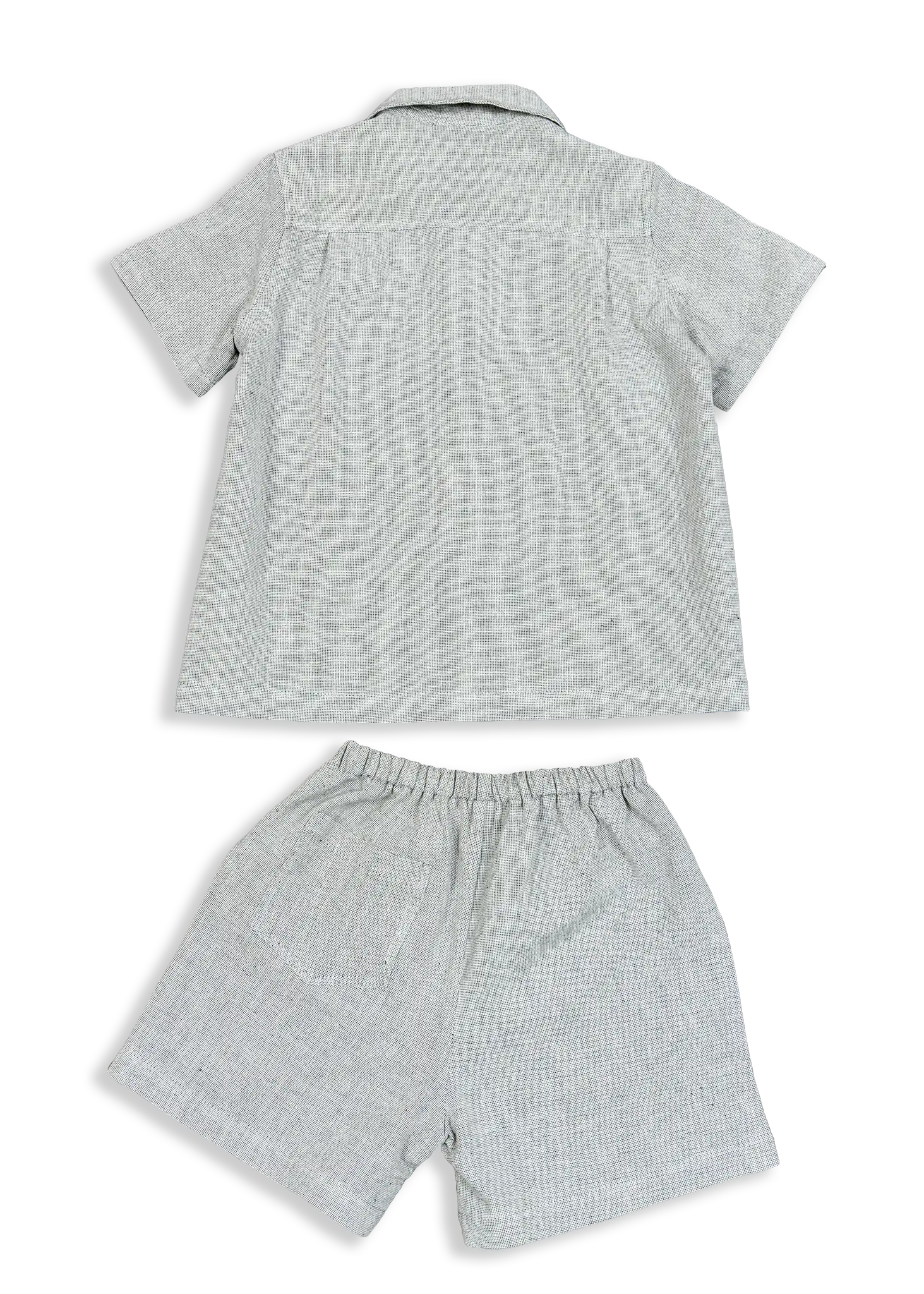 Super smart casual Short Sleeve Shirt and Shorts for keeping cool and comfortable on those hot summer days whether your child is building sandcastles on the beech or just running around the house.
