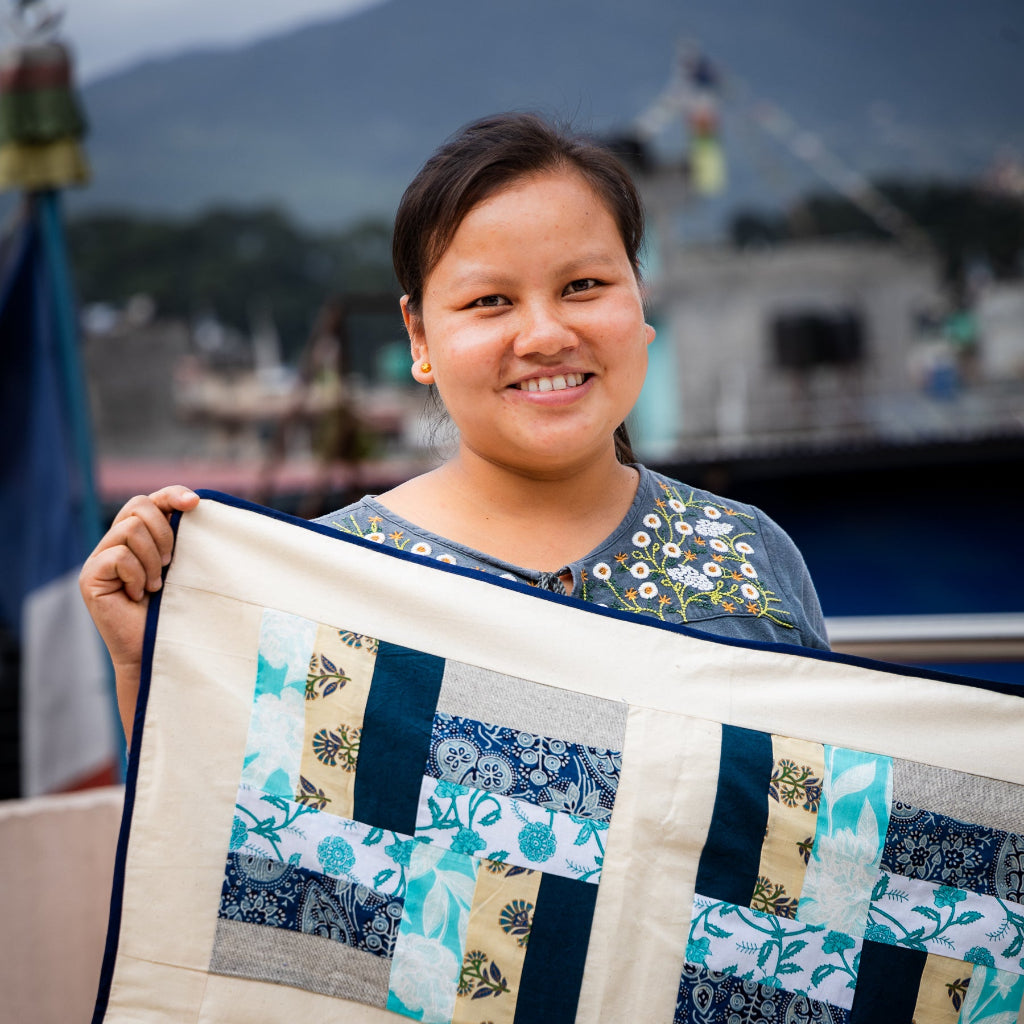 Sarmila Thapa - Kokroma quilt maker