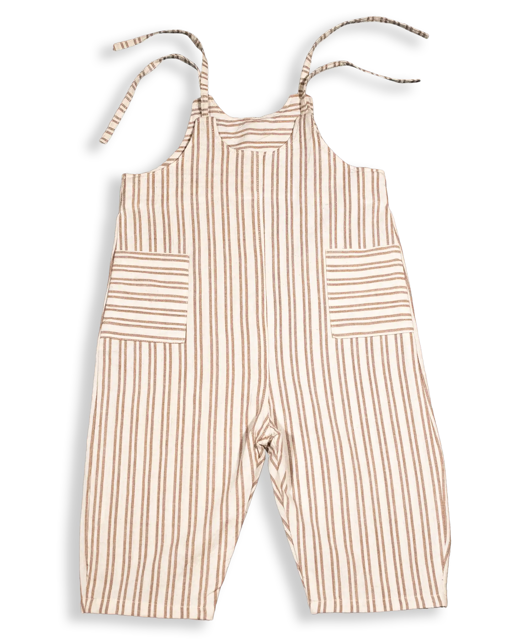 Children love soft, breathable cotton clothes! These Dungarees are made from woven fabrics which are unisex, simple yet cool to wear this summer.
